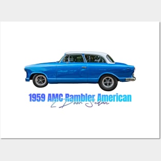 1959 AMC Rambler American 2 Door Sedan Posters and Art